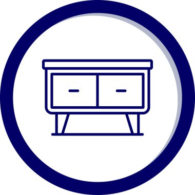 tablo simgesi vektör illüstrasyonu