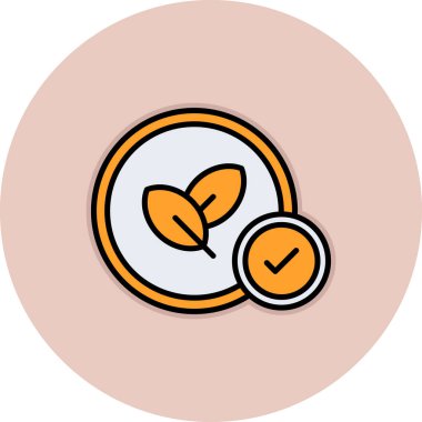 Gıda simgesinin vektör illüstrasyonu