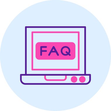 Web simgesi vektör illüstrasyonu