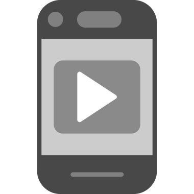 cep telefonu ikonu vektör illüstrasyonu