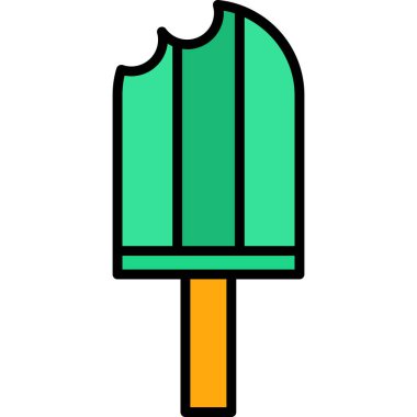 dondurma vektör simgesi