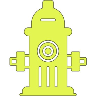 Bir robot simgesinin vektör illüstrasyonu