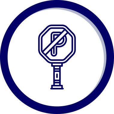 dur işareti vektör illüstrasyonu