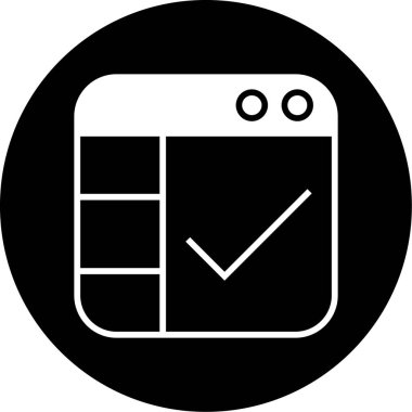 seo modern simgesinin vektör illüstrasyonu