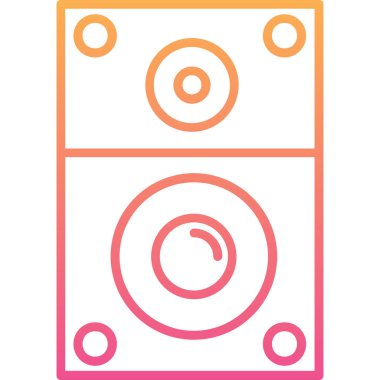 Tek bir elektrik simgesinin vektör illüstrasyonu