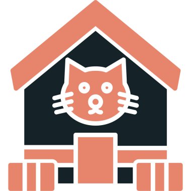 ev simgesi vektör illüstrasyonu