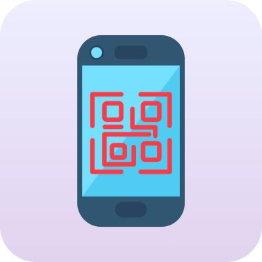 QR kodu. Basit resimleme