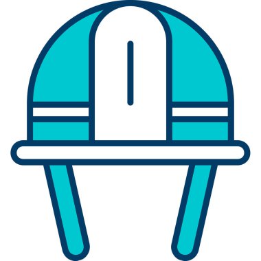 Şapka. Web simgesi basit illüstrasyon