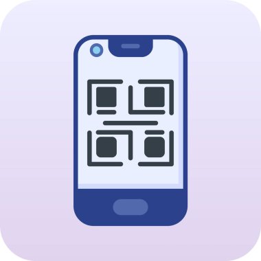 akıllı telefon ekran simgesi, vektör tasarımı