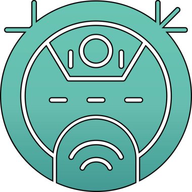 Bir araba simgesinin gösterimi