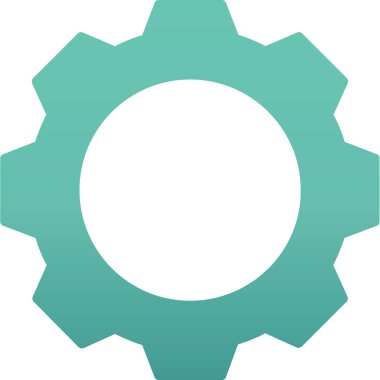 Çarklı. Web simgesi basit illüstrasyon