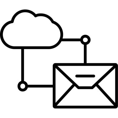 ağ paylaşım simgesi çizimi