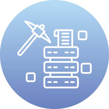 Modern simgenin vektör illüstrasyonu