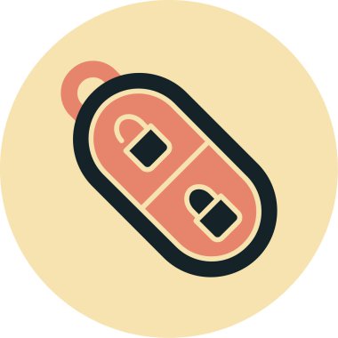 Tıbbi bir simgenin vektör illüstrasyonu