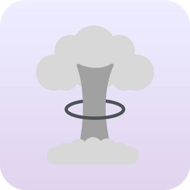 Bomba simgesi ve vektör çizimi beyaz arkaplanda izole edildi