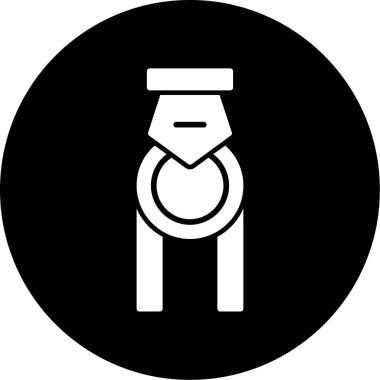 Modern b 'nin vektör illüstrasyonu eksik simgesi