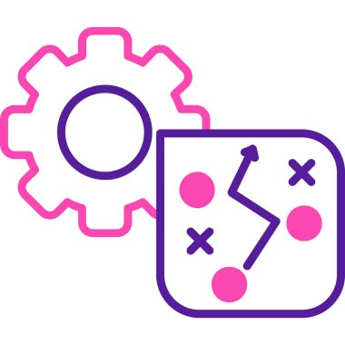 seo modern simgesinin vektör illüstrasyonu