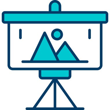 Seo simgesinin vektör illüstrasyonu