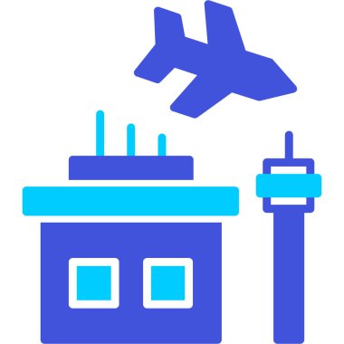 Uçak. Web simgesi basit illüstrasyon