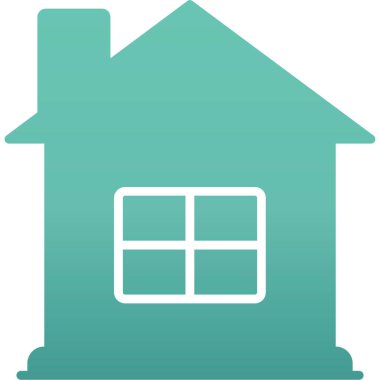 Ev web simge vektör çizim