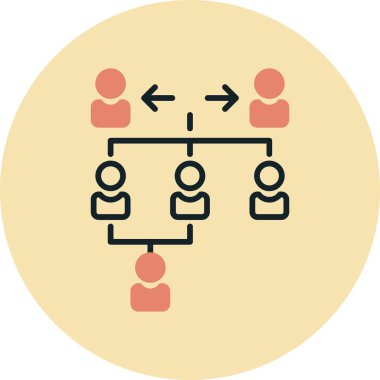 iş simgesi vektör illüstrasyonu