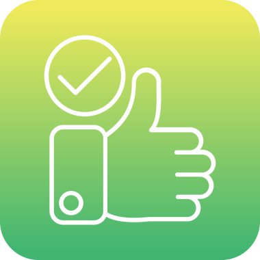 ok işareti simge vektör çizim