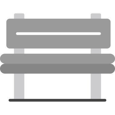 masa ve masa, mobilyaların vektör simgesi