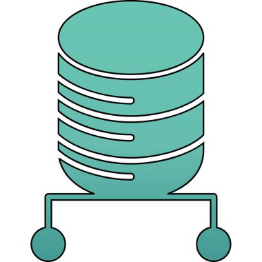 Mavi ve beyaz arkaplanın vektör çizimi