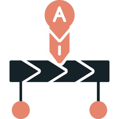 Yol işaretinin vektör illüstrasyonu