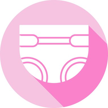 İç çamaşırı. Web simgesi basit illüstrasyon