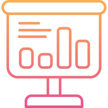 İş. Web simgesi basit illüstrasyon