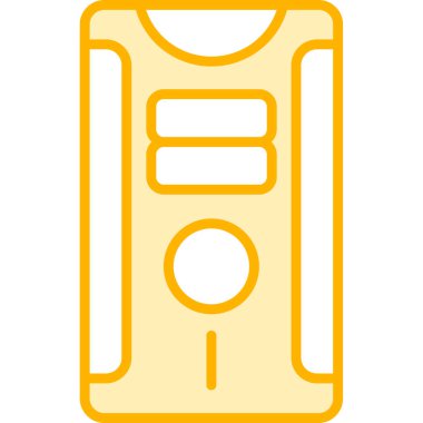 Araba kapısı. Web simgesi basit illüstrasyon