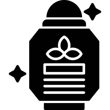 Yiyecek ve içecek ikonunun vektör illüstrasyonu