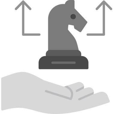 At. Web simgesi basit illüstrasyon