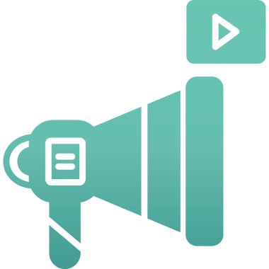 Hoparlör simgesi, vektör illüstrasyonu