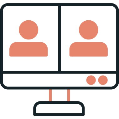 iş simgesi vektör illüstrasyonu