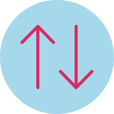 Oklar. Web simgesi vektör illüstrasyonu