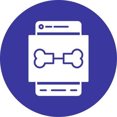 Modern b 'nin vektör illüstrasyonu eksik simgesi