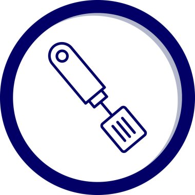 fırça. Web simgesi basit illüstrasyon