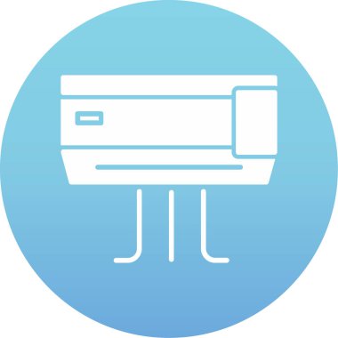 Modern ofis simgesinin vektör illüstrasyonu