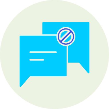 Mesaj var. Web simgesi basit illüstrasyon