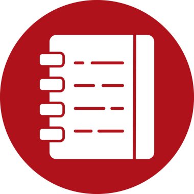 Belge. Web simgesi basit illüstrasyon