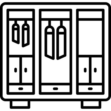 mobilya dolabı iç simgesi