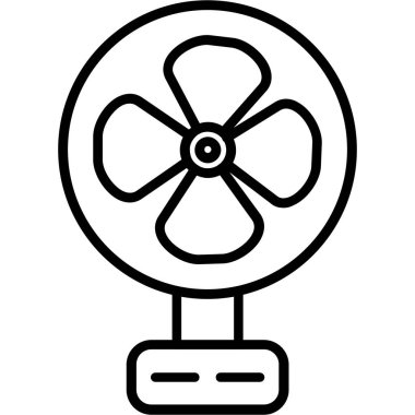 Rüzgar türbini simgesi, dış hat biçimi