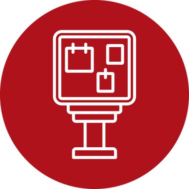 Modern b 'nin vektör illüstrasyonu eksik simgesi