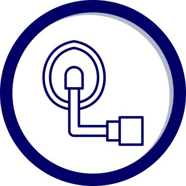 usb simgesinin vektör illüstrasyonu