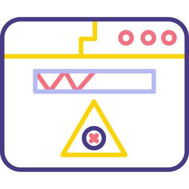 Web tasarım simgesi. Web simgesi