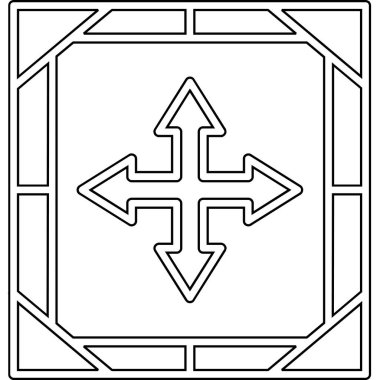 Modern b 'nin vektör illüstrasyonu eksik simgesi