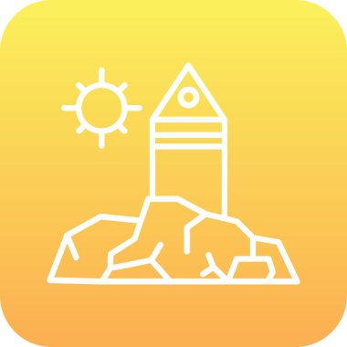 seo modern simgesinin vektör illüstrasyonu