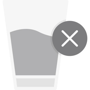 süt simgesi, vektör illüstrasyonu